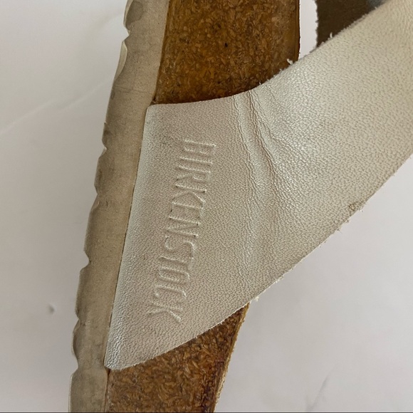 Birkenstock Gizeh Beige Thong Sandals 36 / 5 - Picture 4 of 8